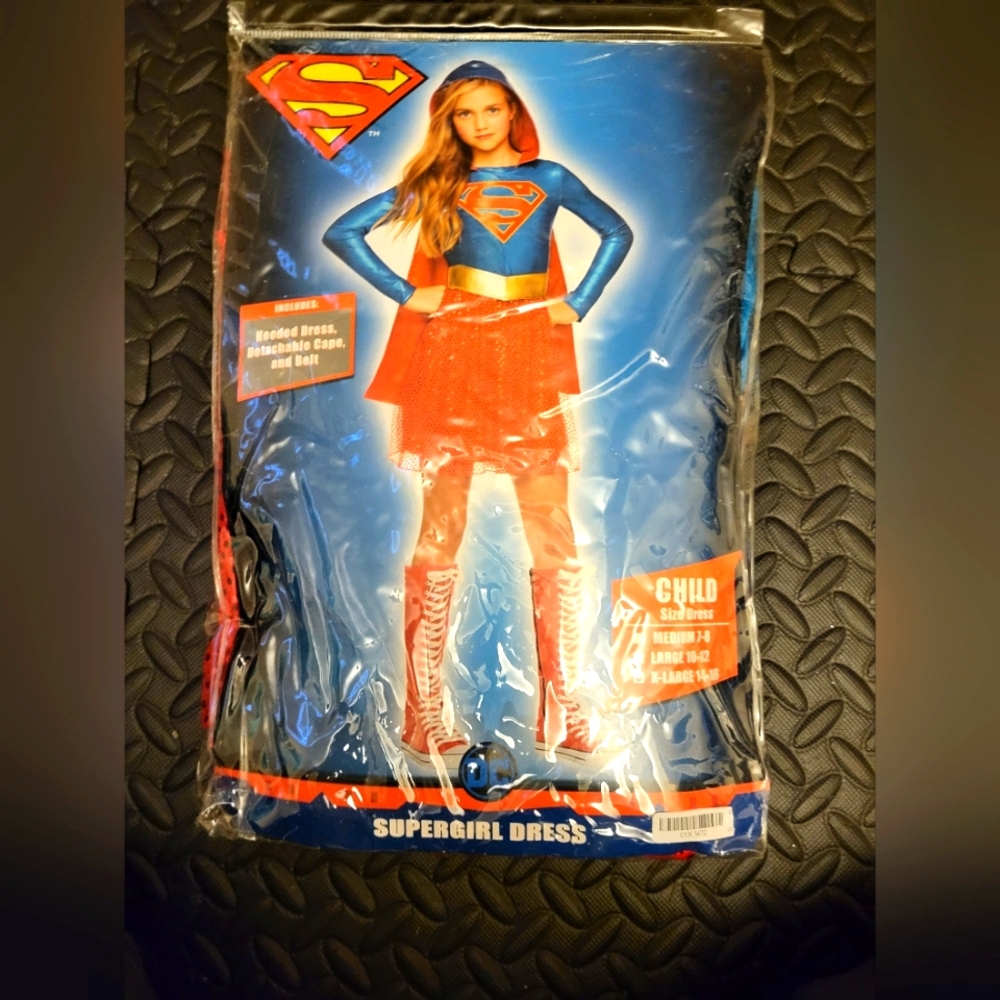 NWT super girl dress 14-16